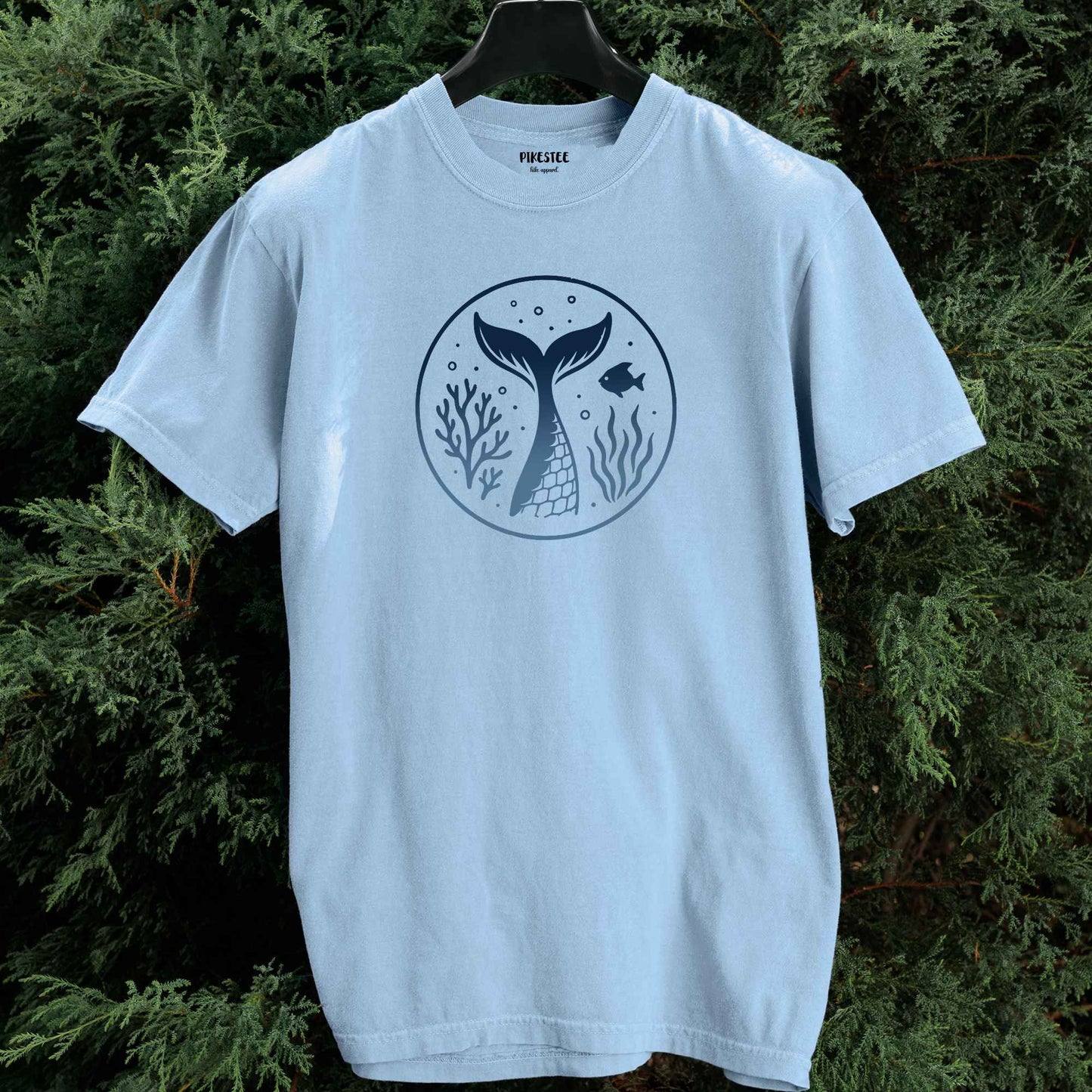 Round Whale Ocean T-shirt