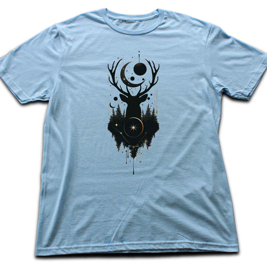 Black Deer Silhouette T-shirt
