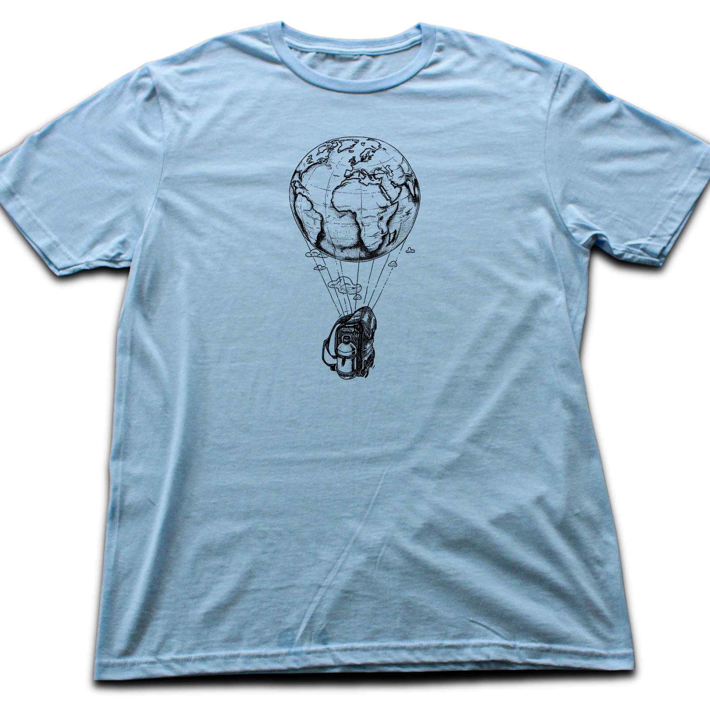 Earth's backpack T-shirt
