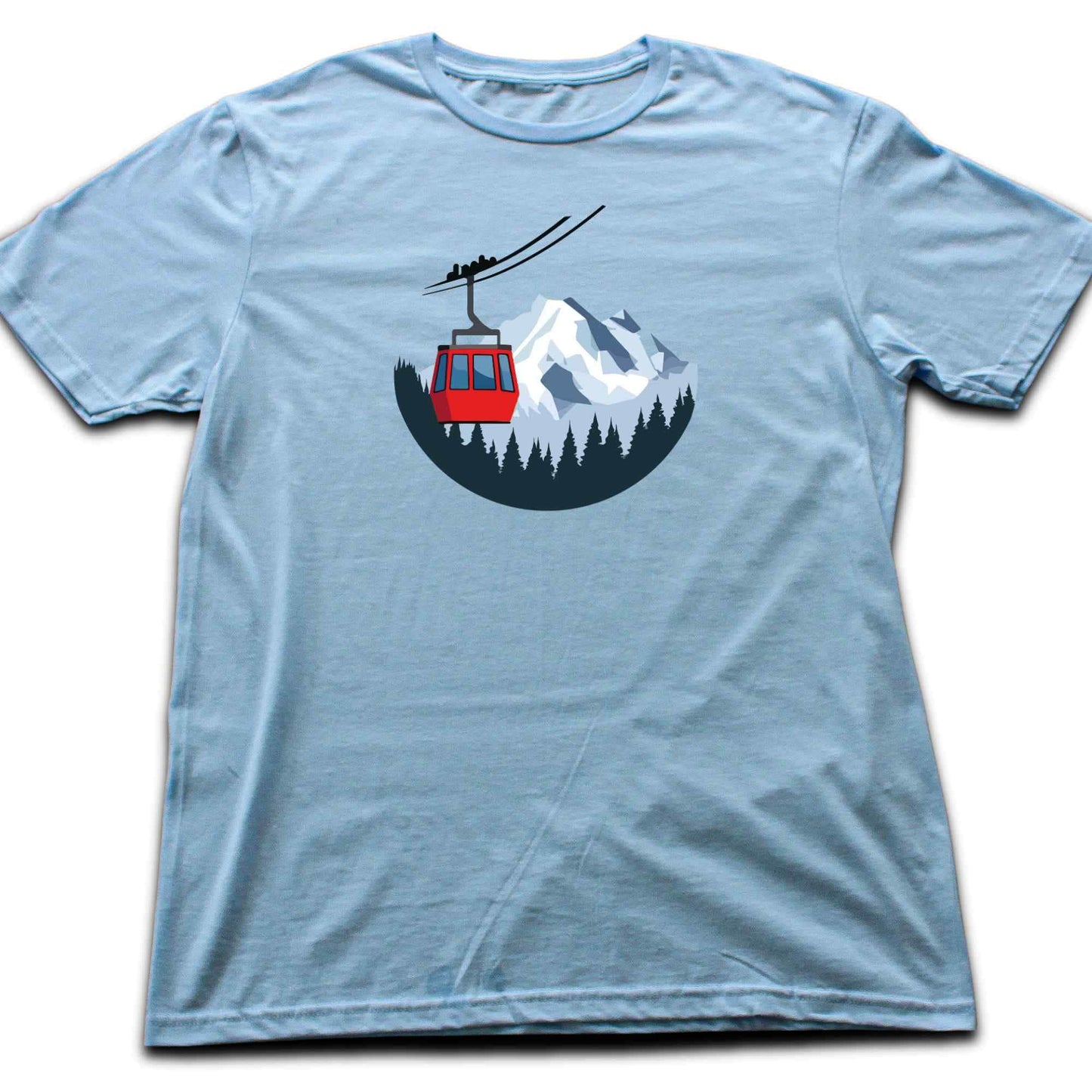 TeleCabin Round Landscape T-shirt