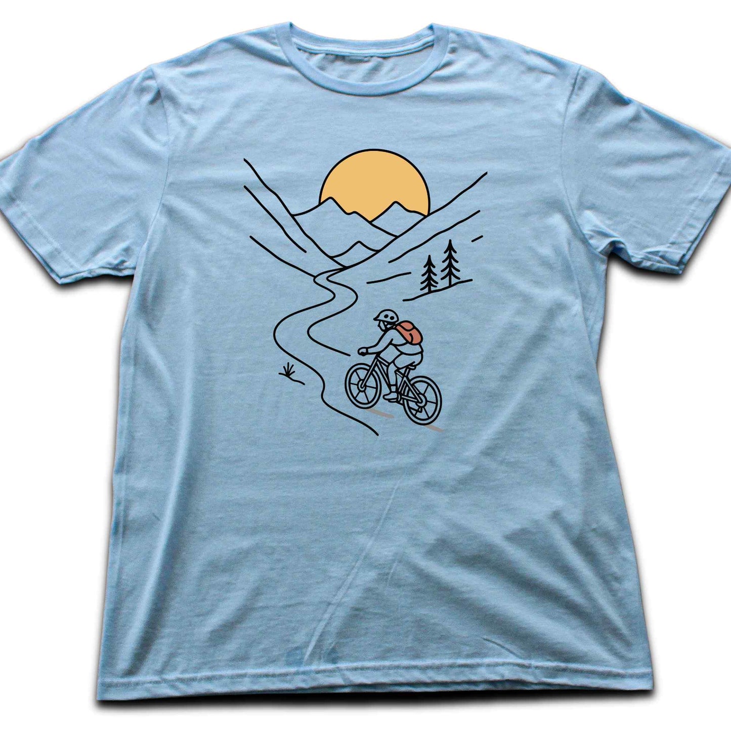 Morning Bike Mountain T-shirt