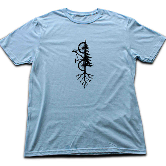 Mountain Bike and Tree T-shirt