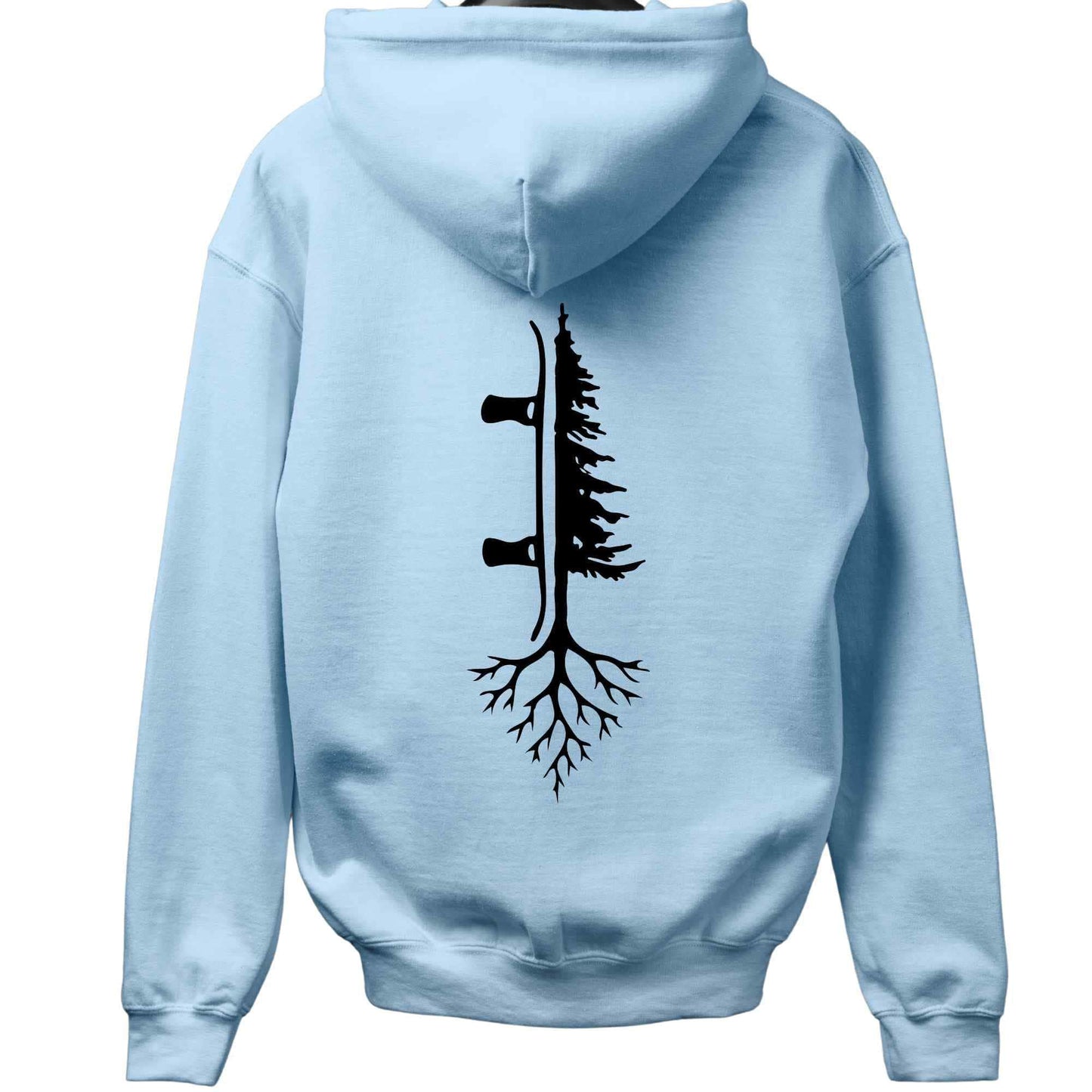 Snowboard Tree Back-Print Hoodie
