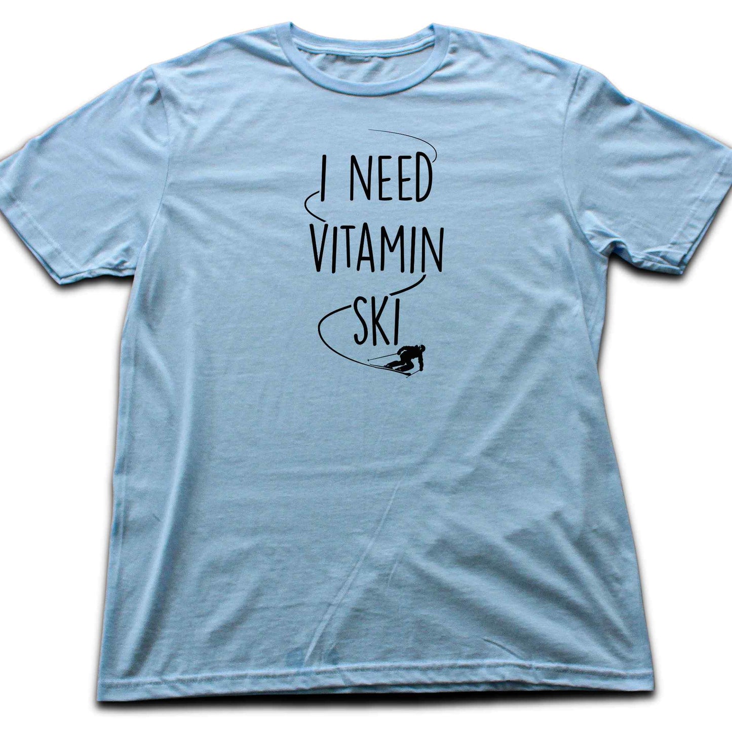 I Need Vitamin Ski T-shirt