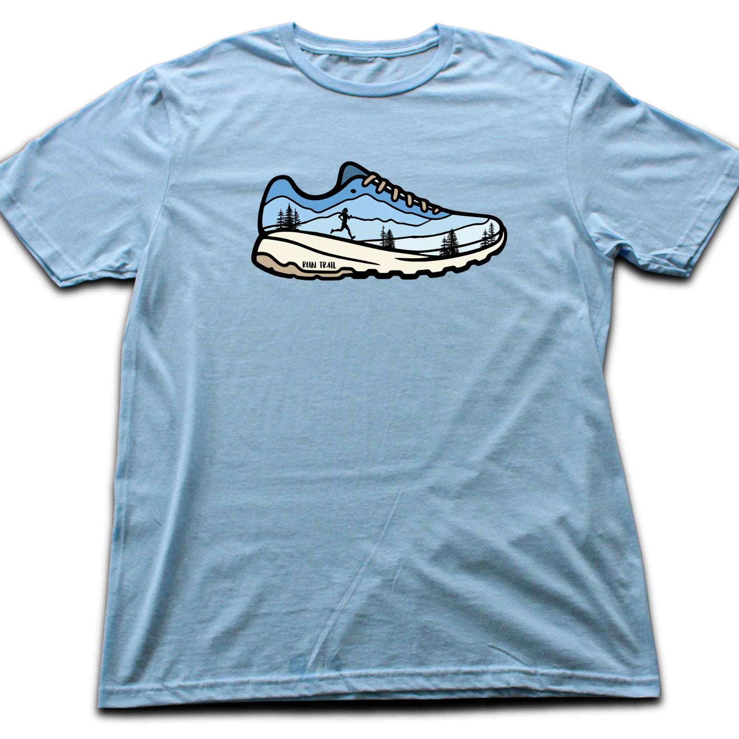 Trail Run Shoe T-shirt
