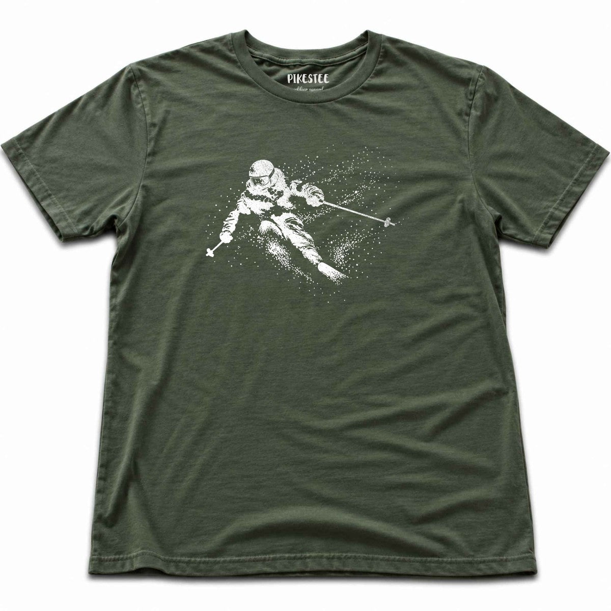 Down Hill Slalom T-shirt - Military Green