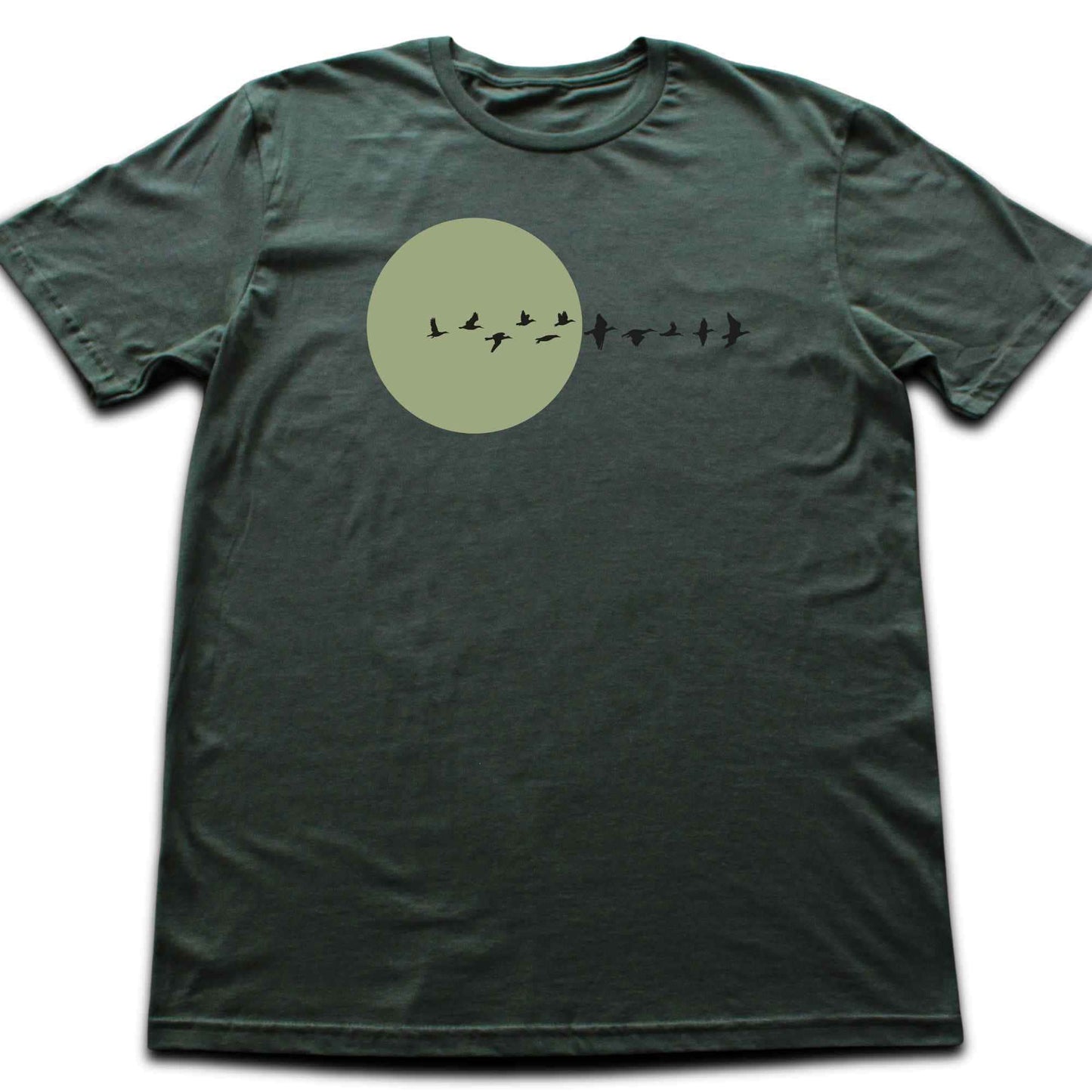 Migratory Birds and Sun T-shirt