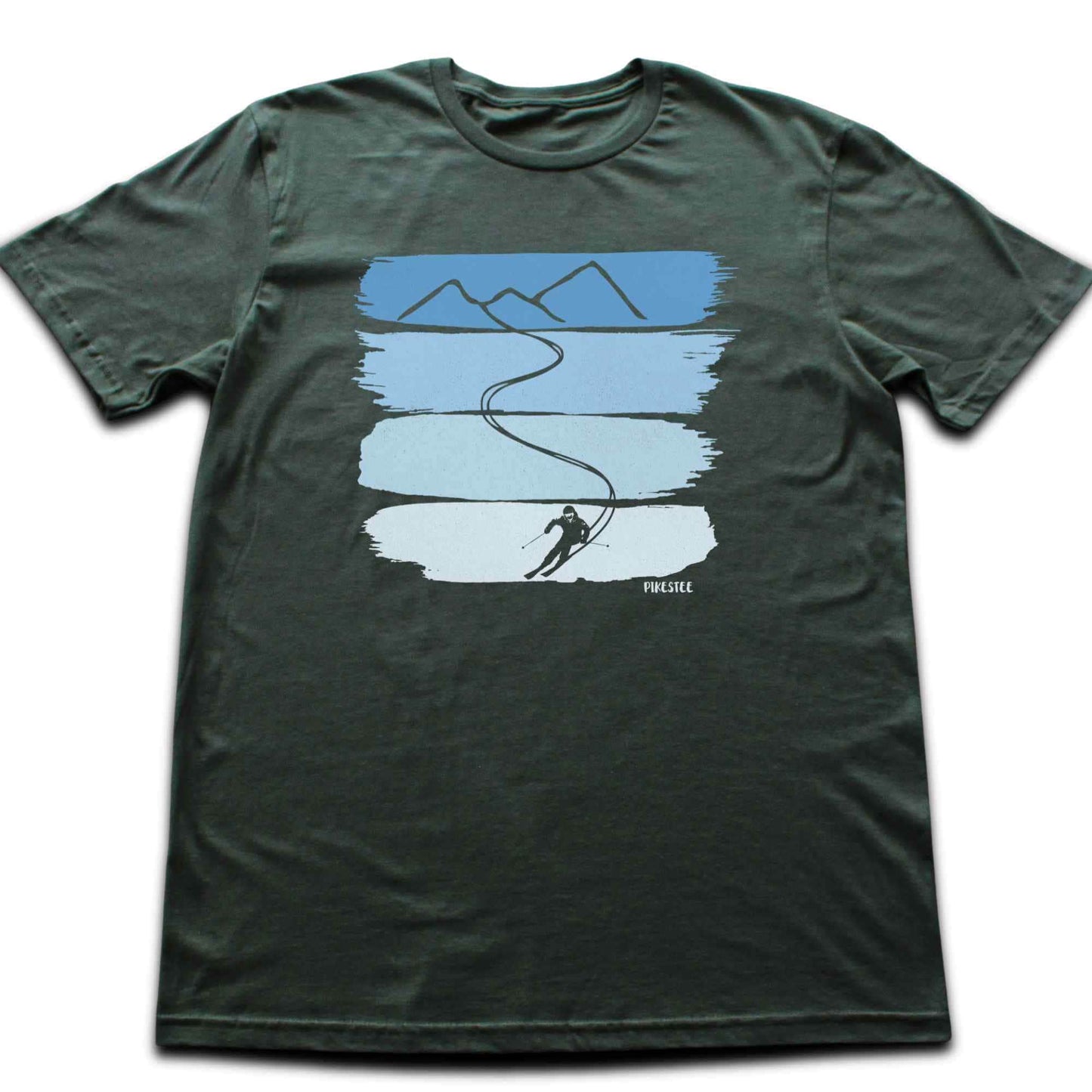 Gradient Ski Path T-shirt