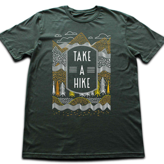 Take A Hike Drawn T-shirt