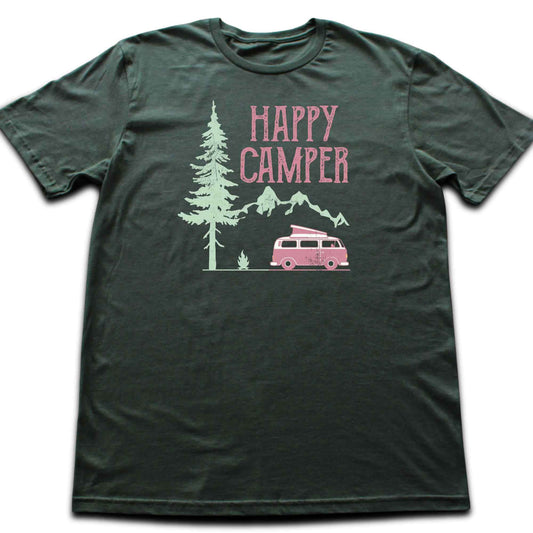 Happy Camper Landscape T-shirt