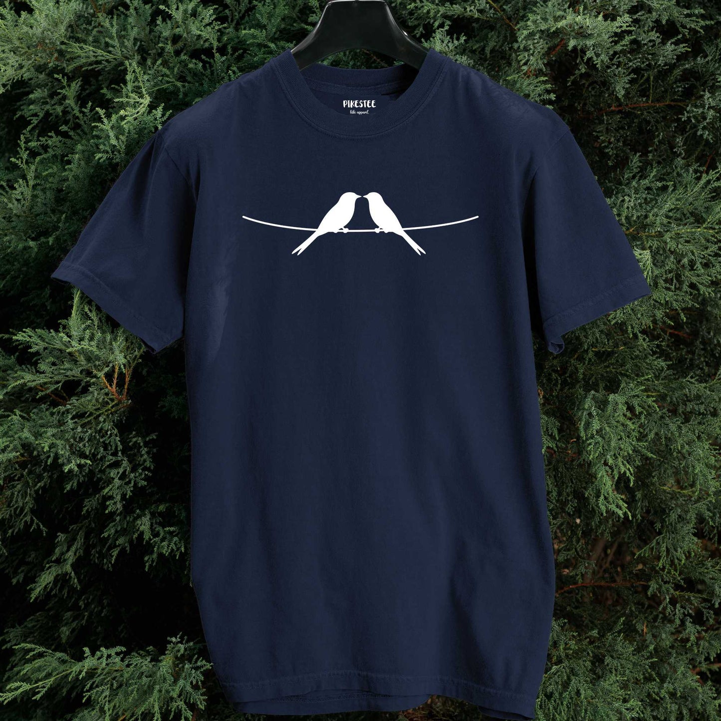 Hanging Birds Couple T-shirt