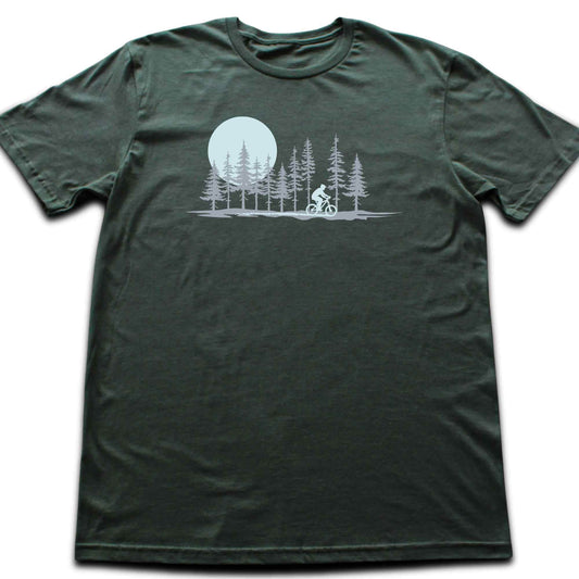 Biking In The Forest T-shirt