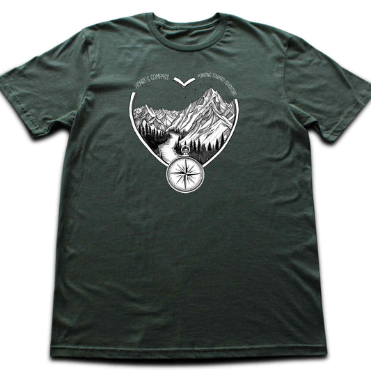 Heart's Compass Landscape T-shirt