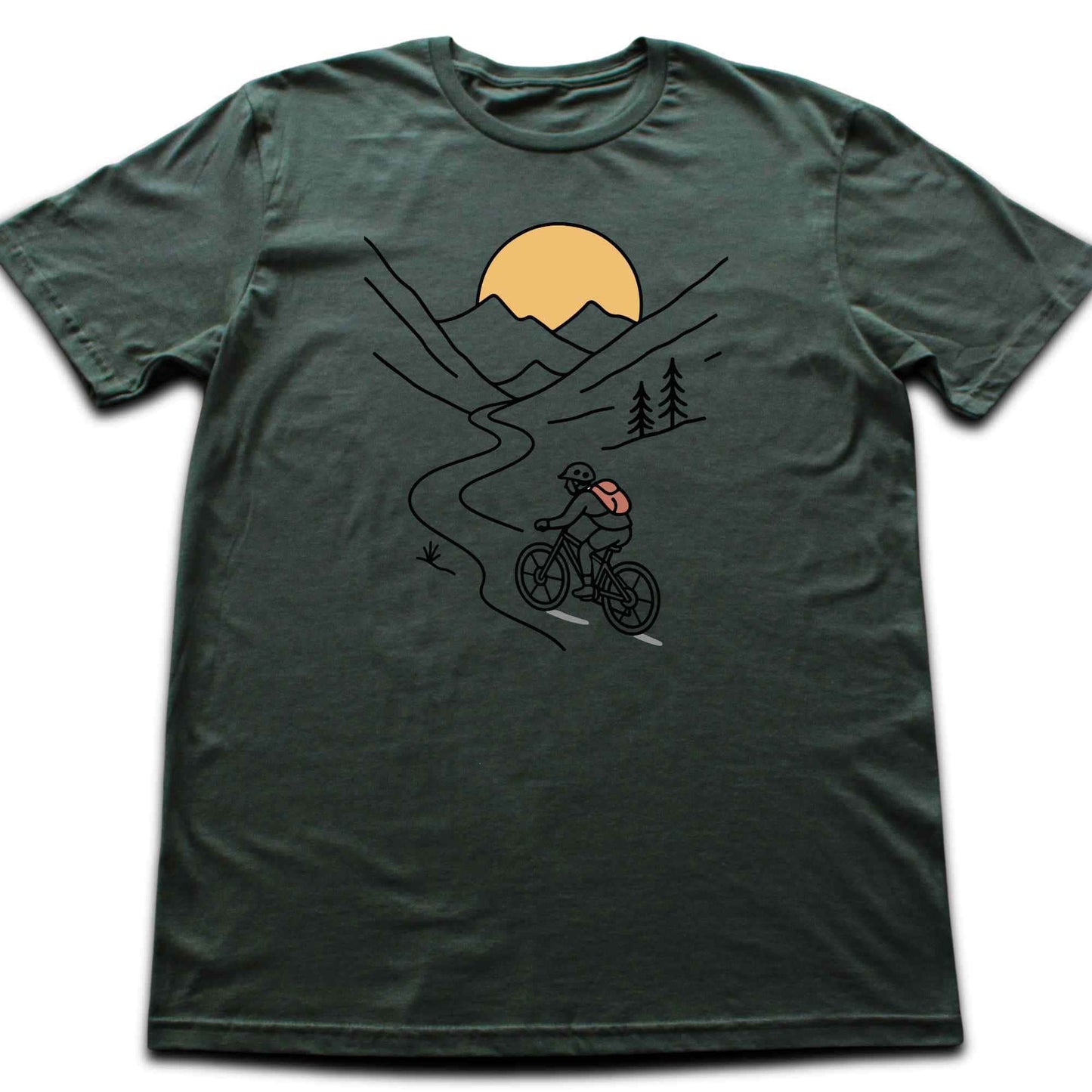 Morning Bike Mountain T-shirt