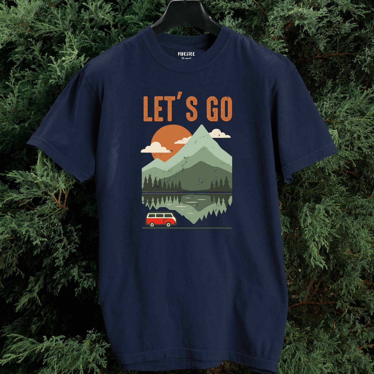 Let's Go Van Landscape T-shirt