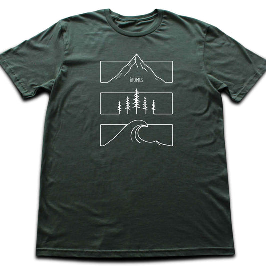 Adventure Biomes T-shirt