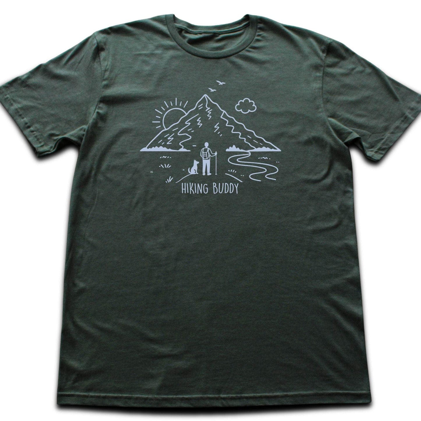 Hiking Buddy Dog T-shirt