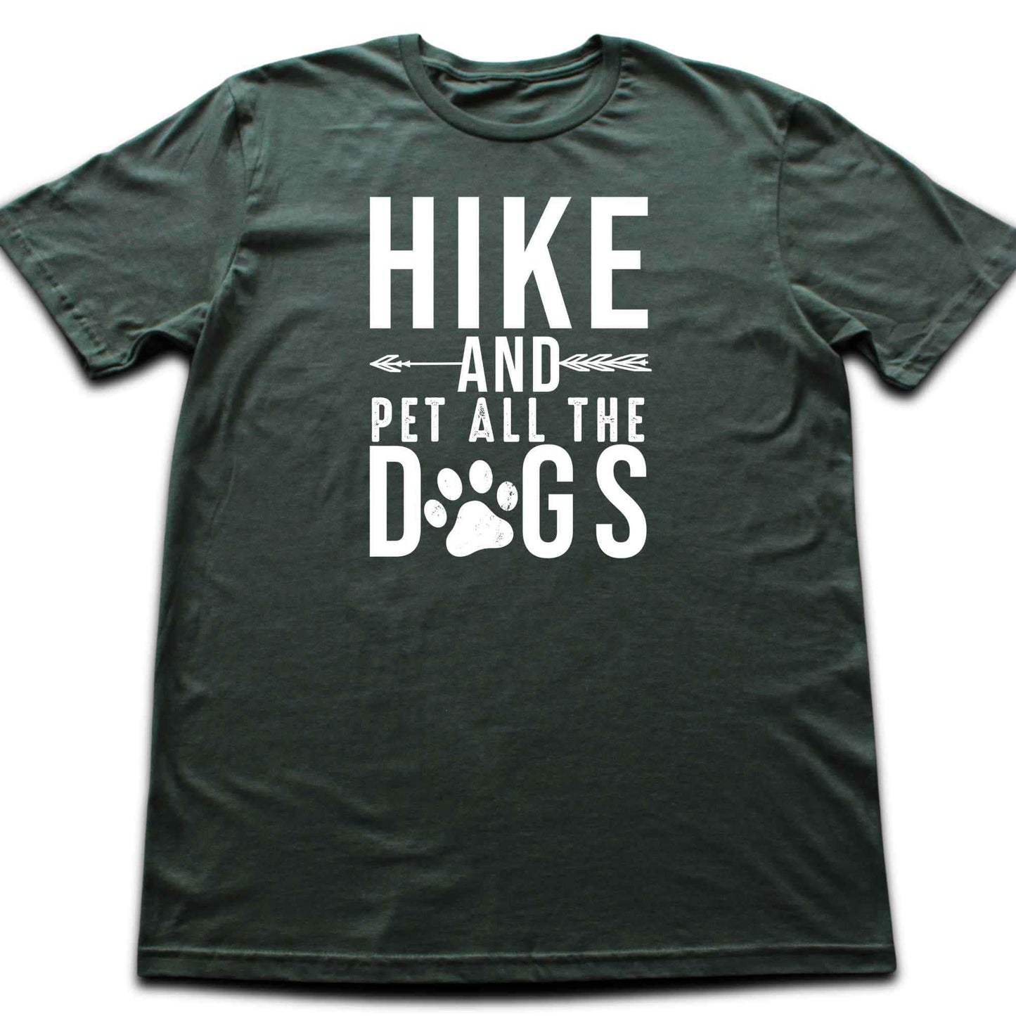 Hike And Pet All the Dogs T-shirt