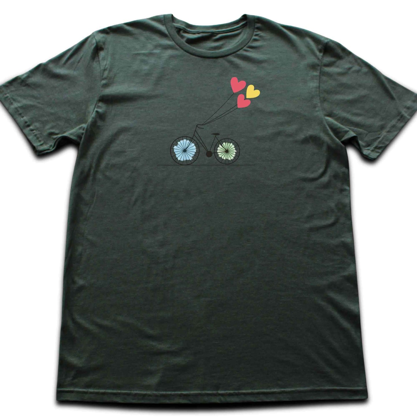 Heart Balloon Bike T-shirt