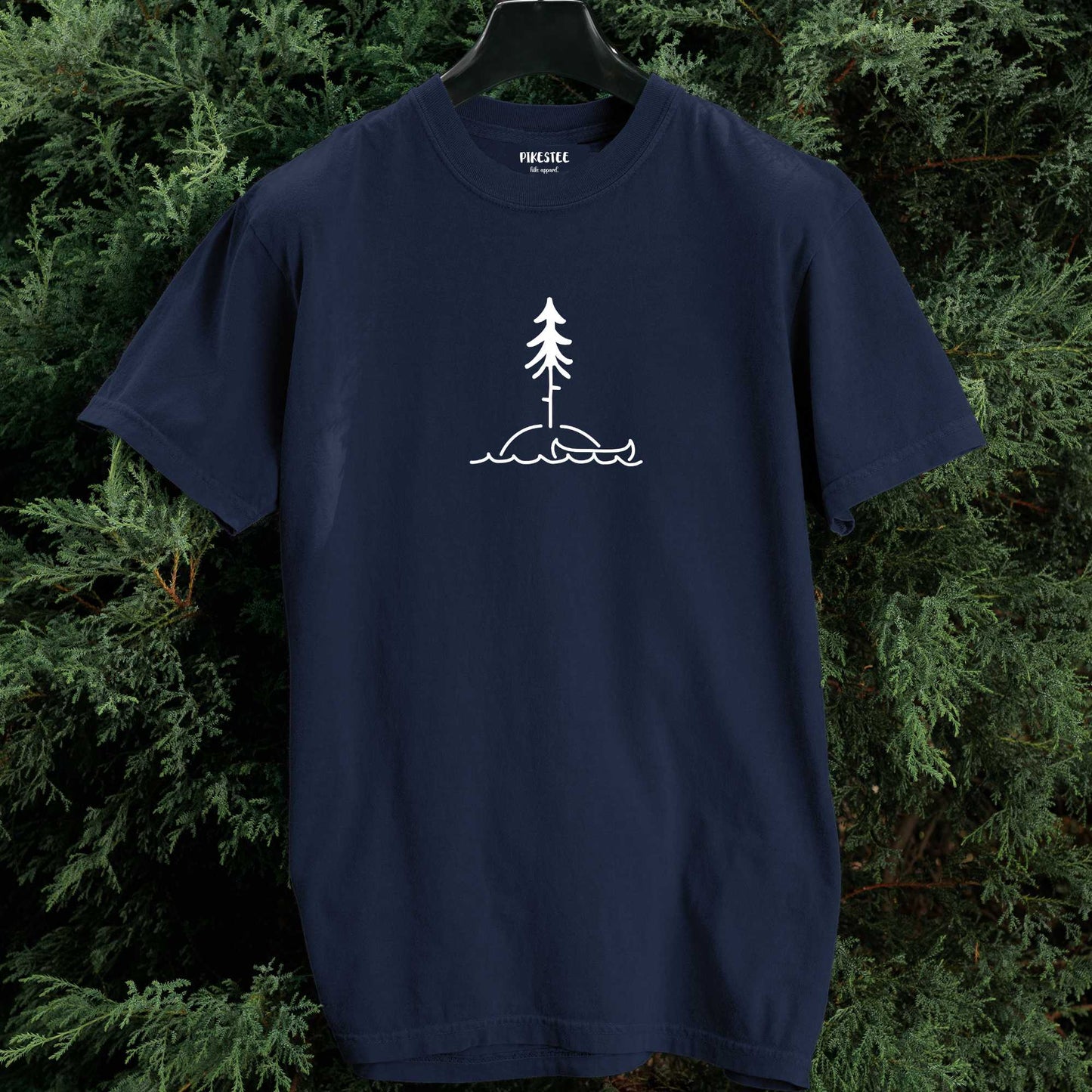 Canoe Landscape Graphic T-shirt