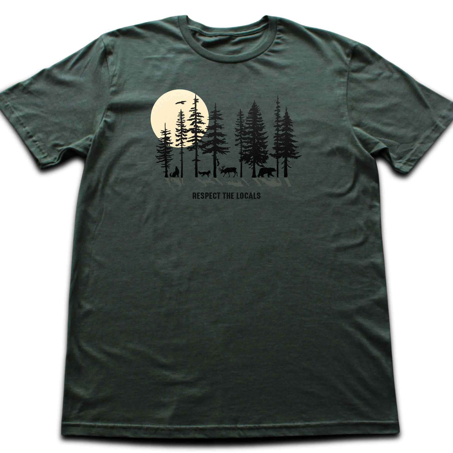 Respect the Locals Forest T-shirt