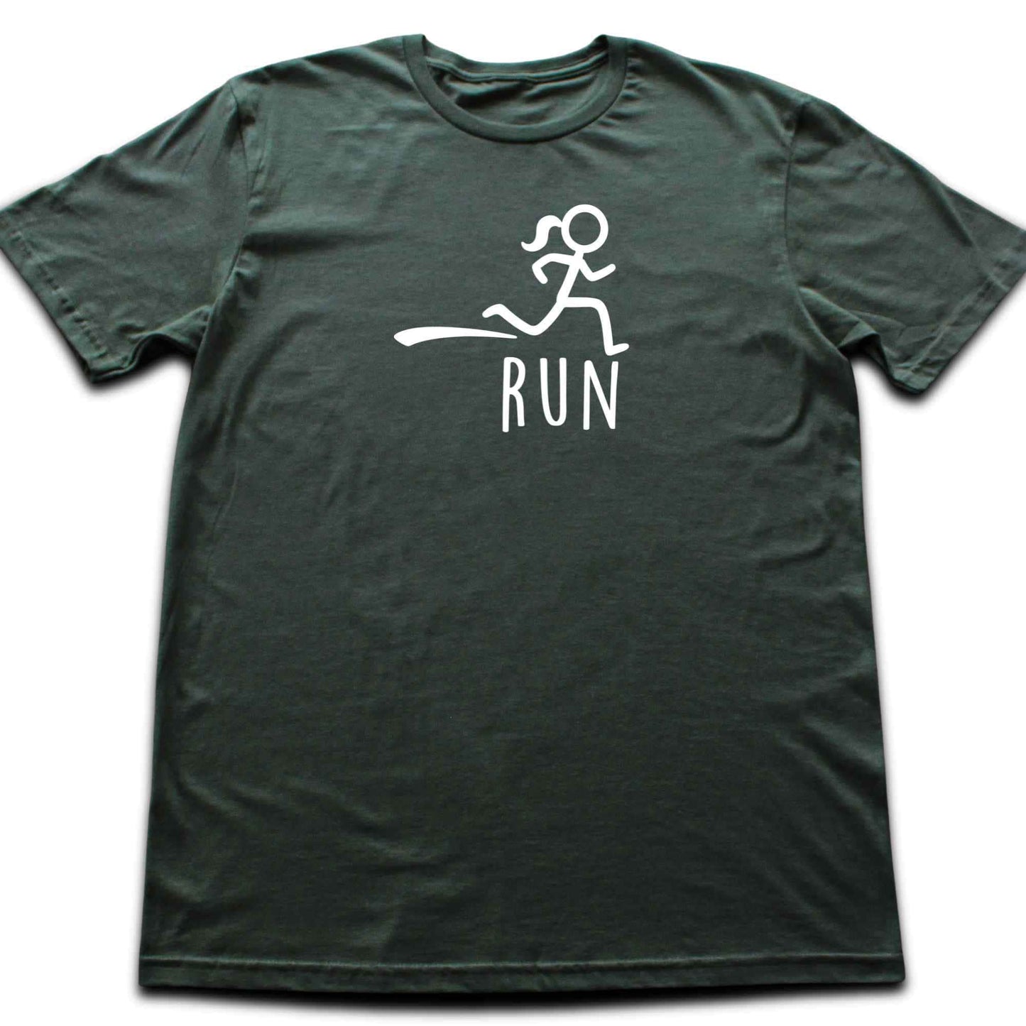 Running Girl Mascot T-shirt