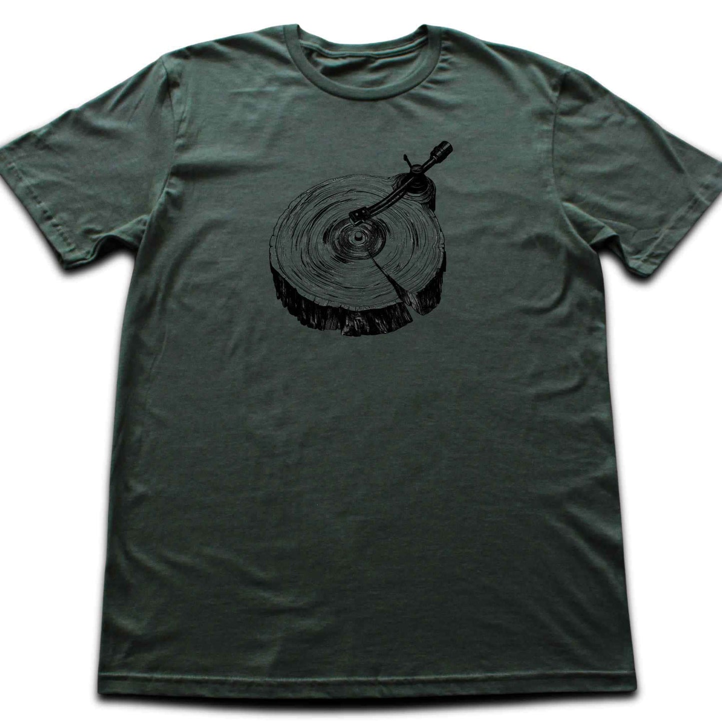 Tree Trunk Record T-shirt