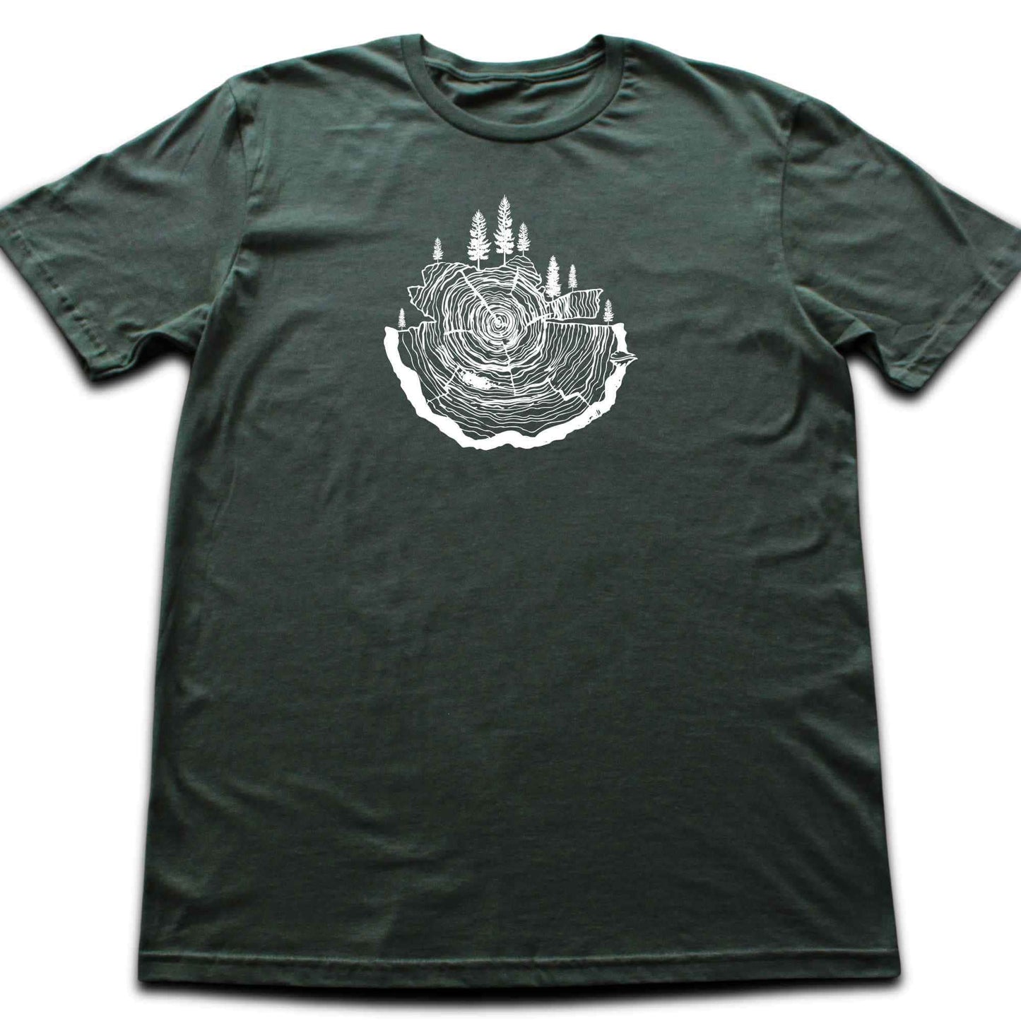 Pine Trunk and Trees T-shirt