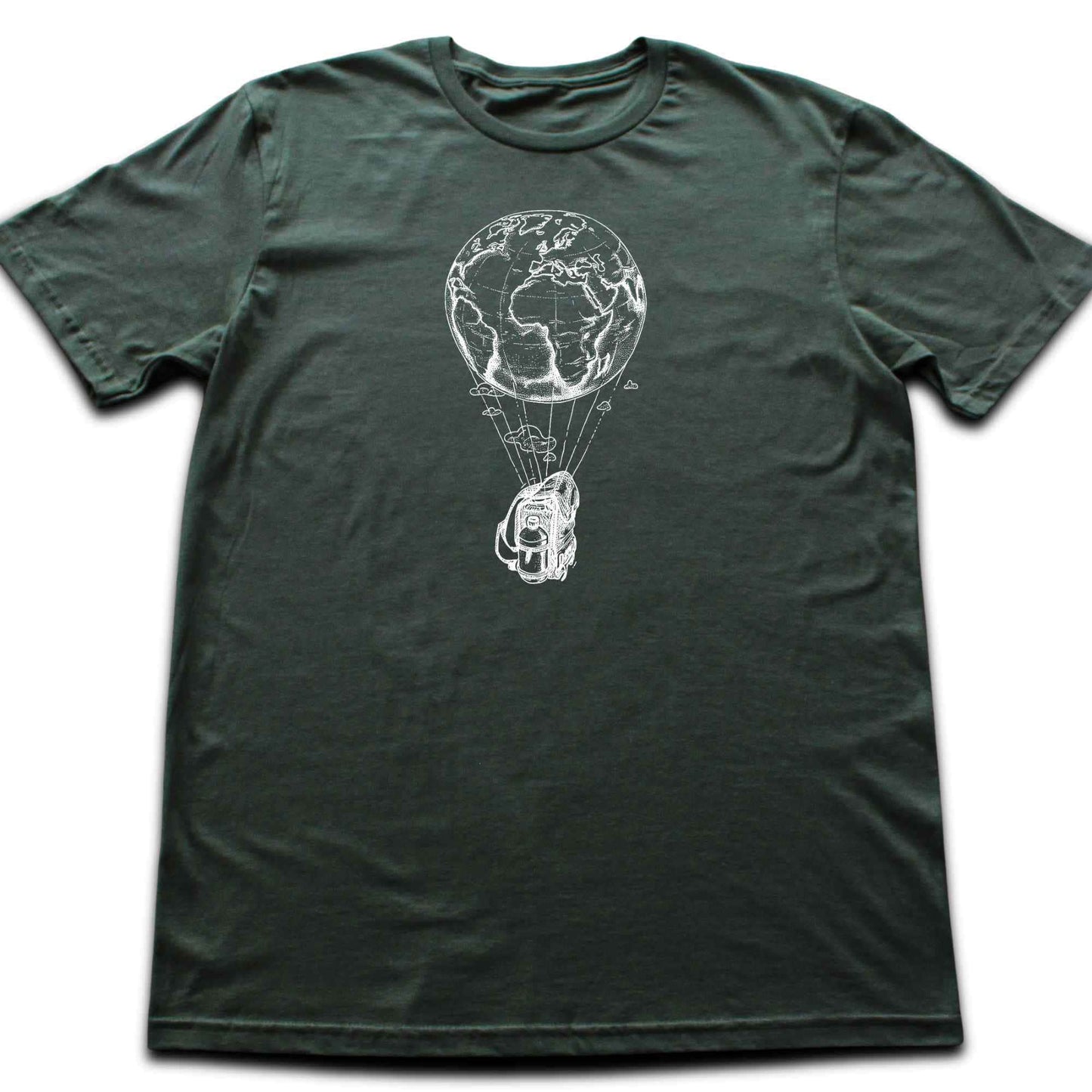Earth's backpack T-shirt