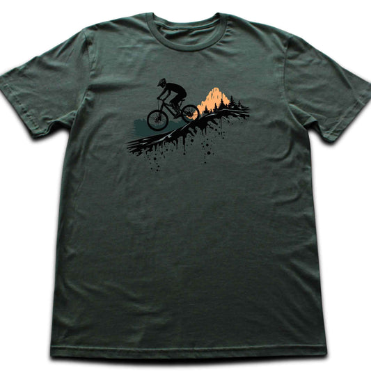 Bike In Mountain T-shirt