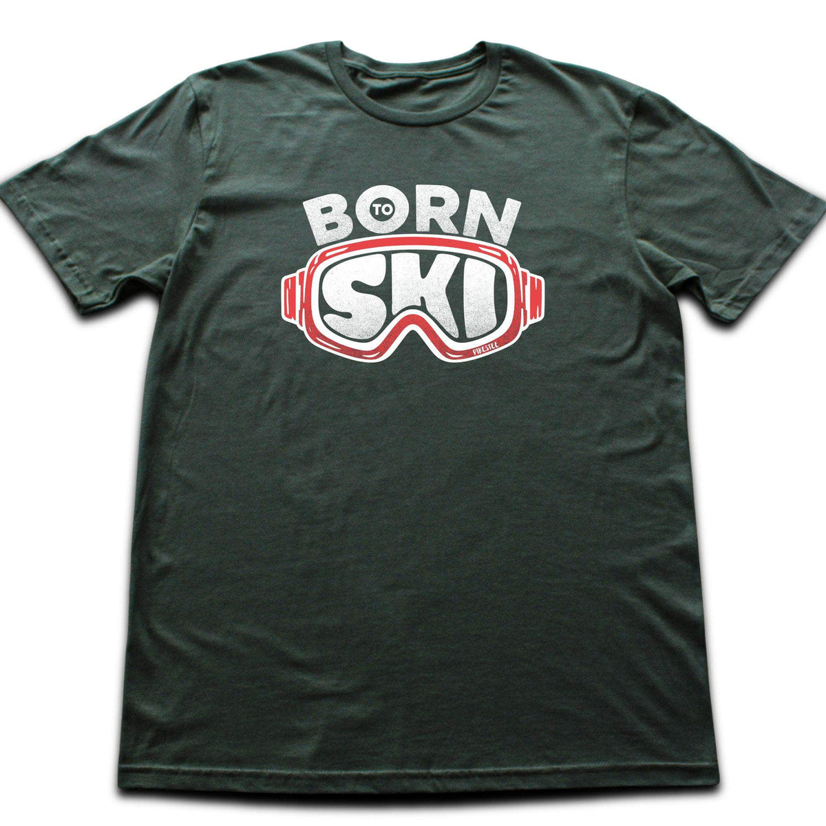 Born To Ski Mask T-shirt