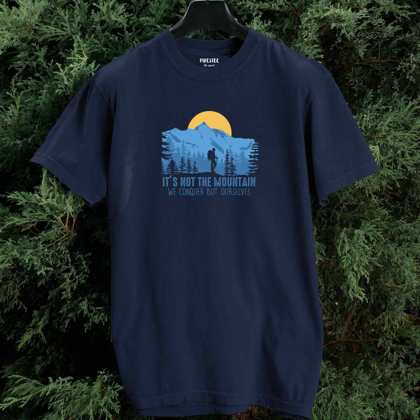 We Conquer Ourselves, Mountain T-shirt