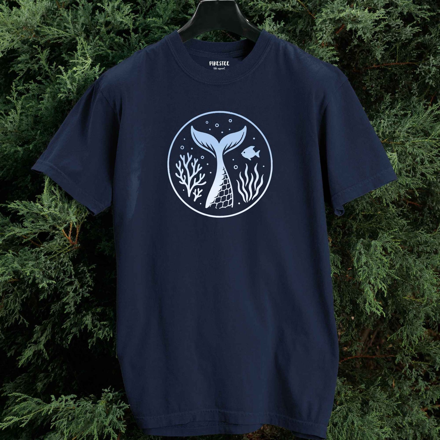 Round Whale Ocean T-shirt