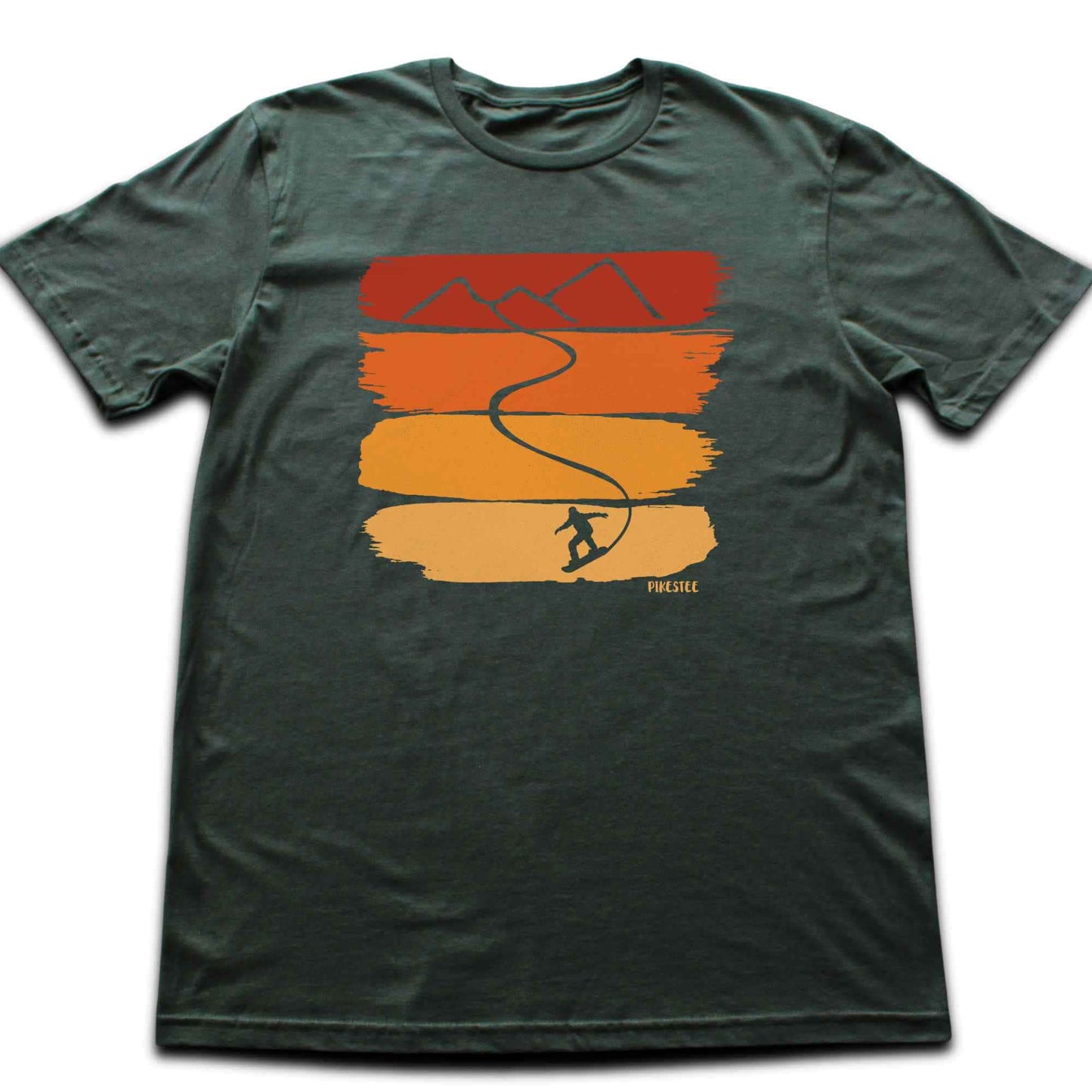 Gradient Snowboard Path T-shirt