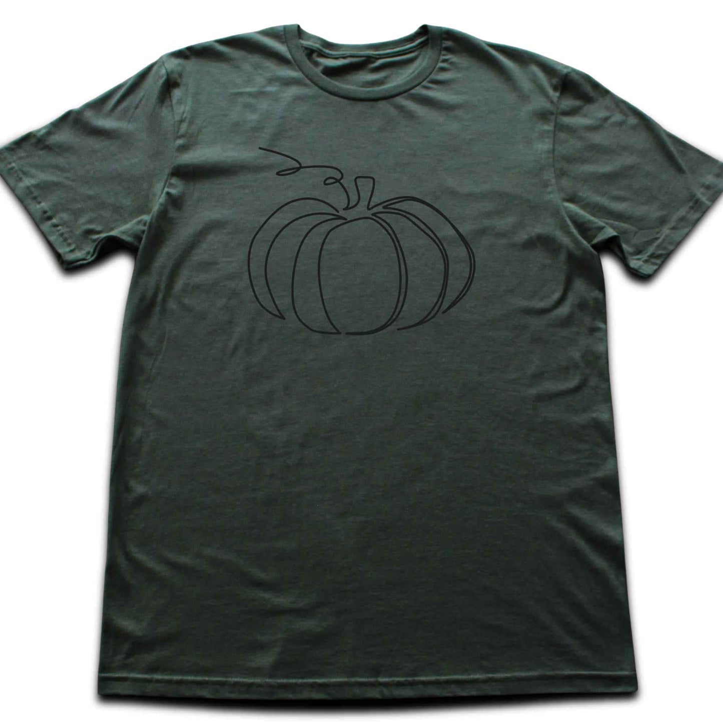 Pumpkin Line Art T-shirt
