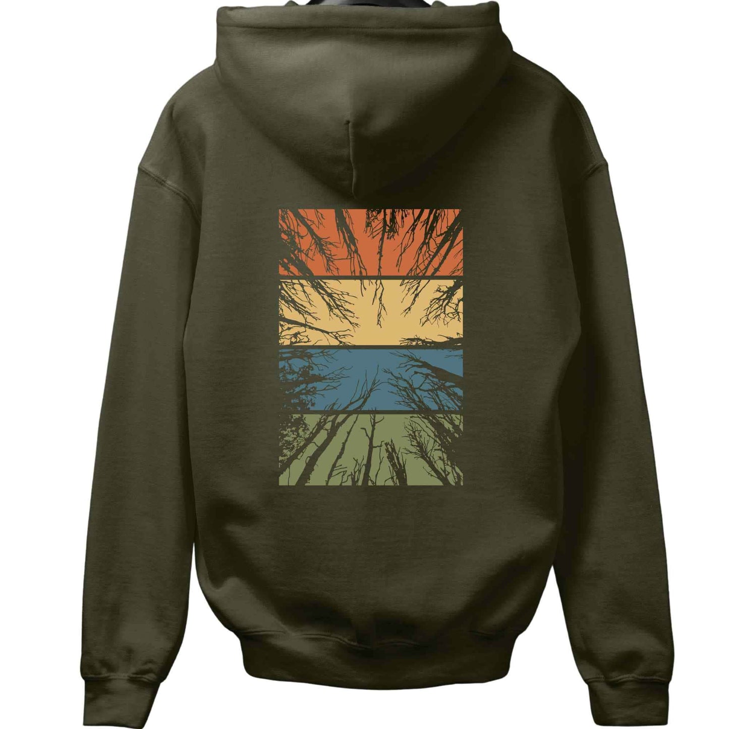 Trees Canopy Back-Print Hoodie