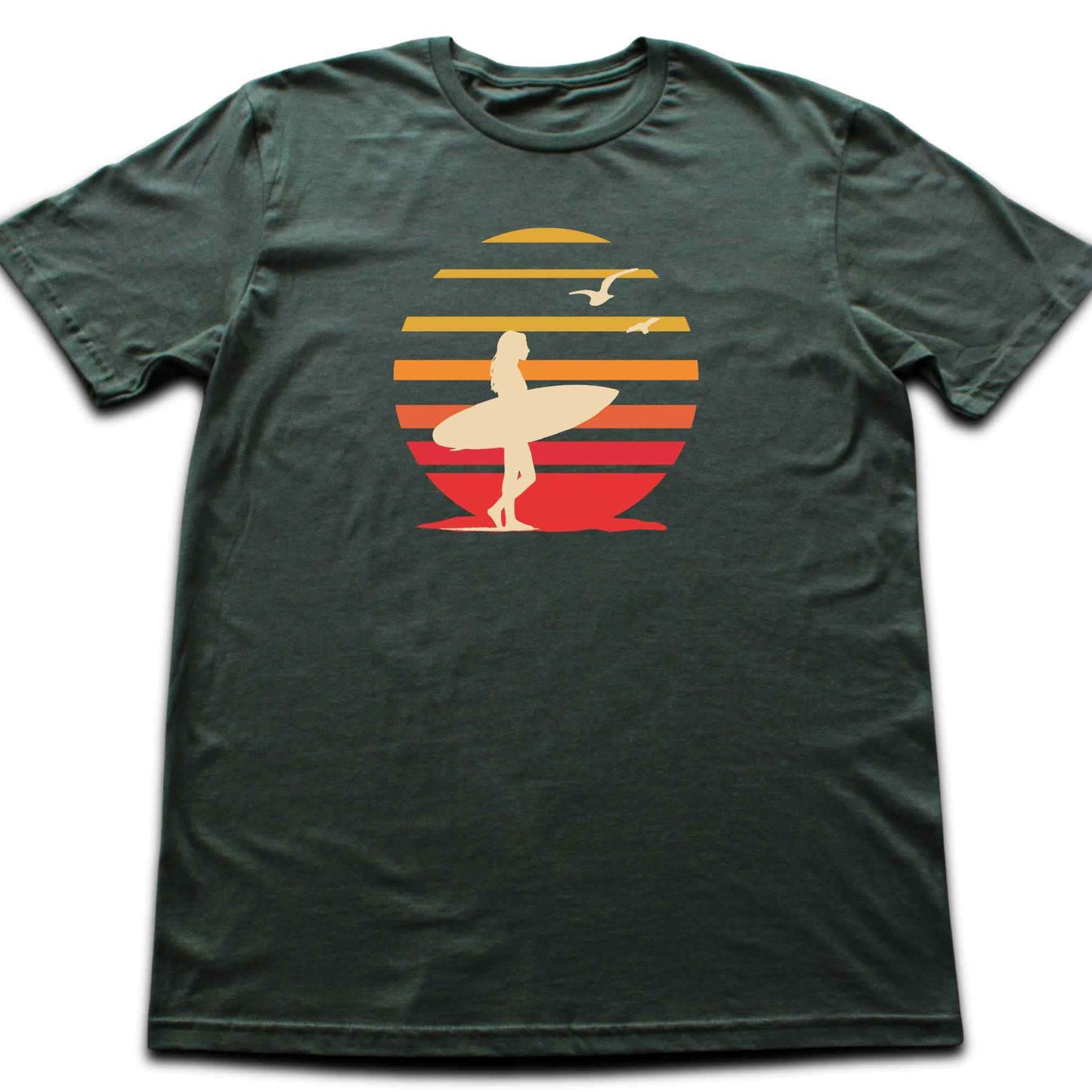 Dawn Surfing Girl T-shirt