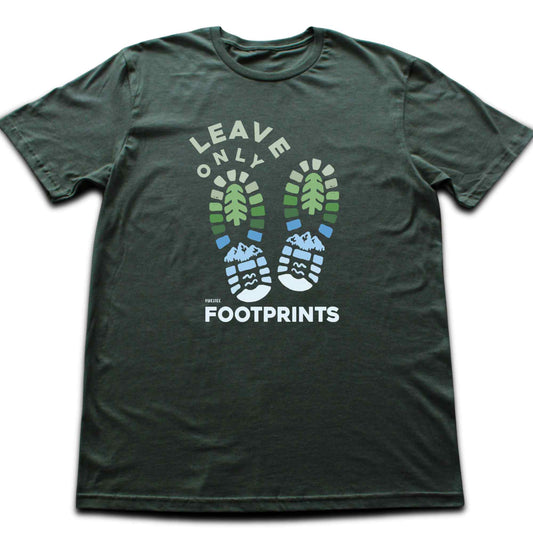Leave Only FootPrints T-shirt