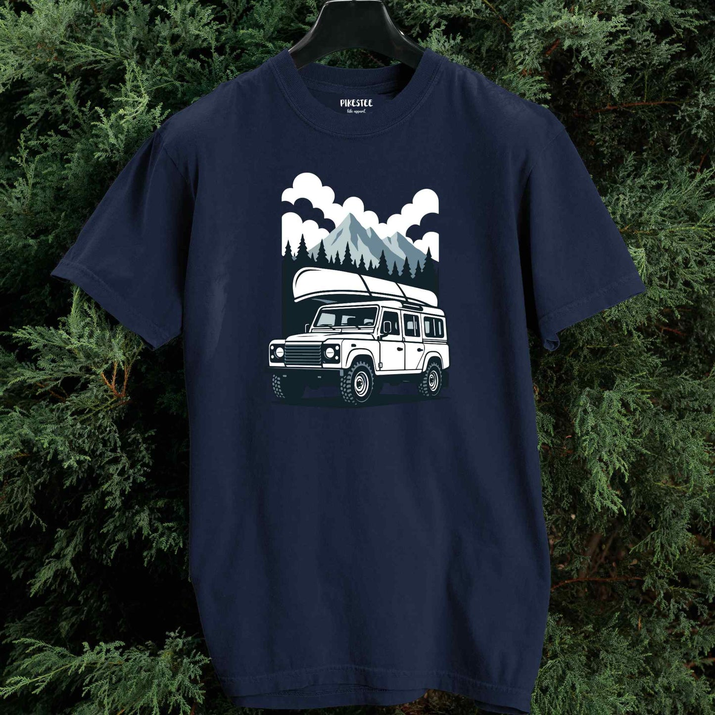 Jeep Canoe Landscape T-shirt