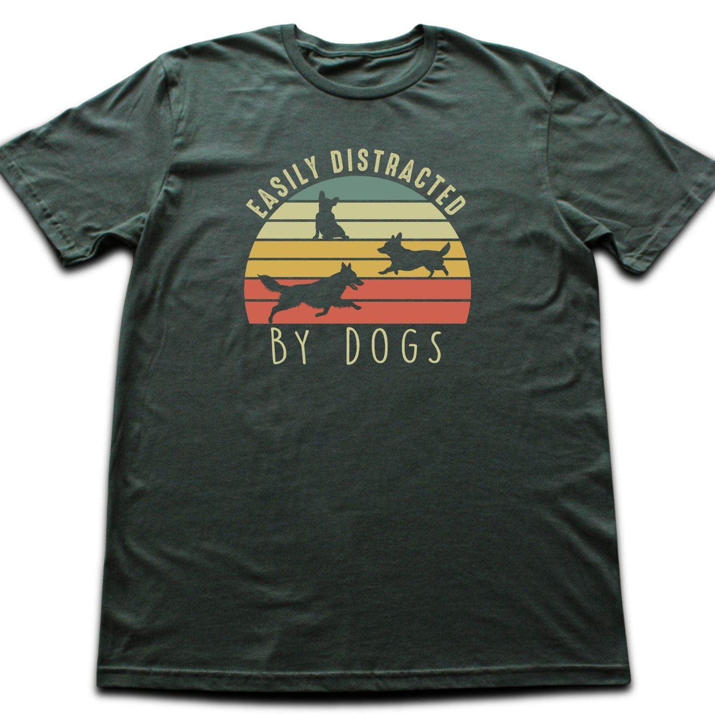 Easily Distracted By Dogs T-shirt
