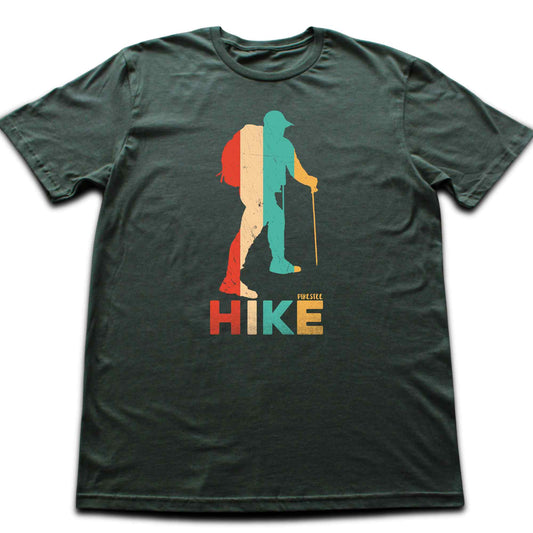 Hike Silhouette Colors T-shirt