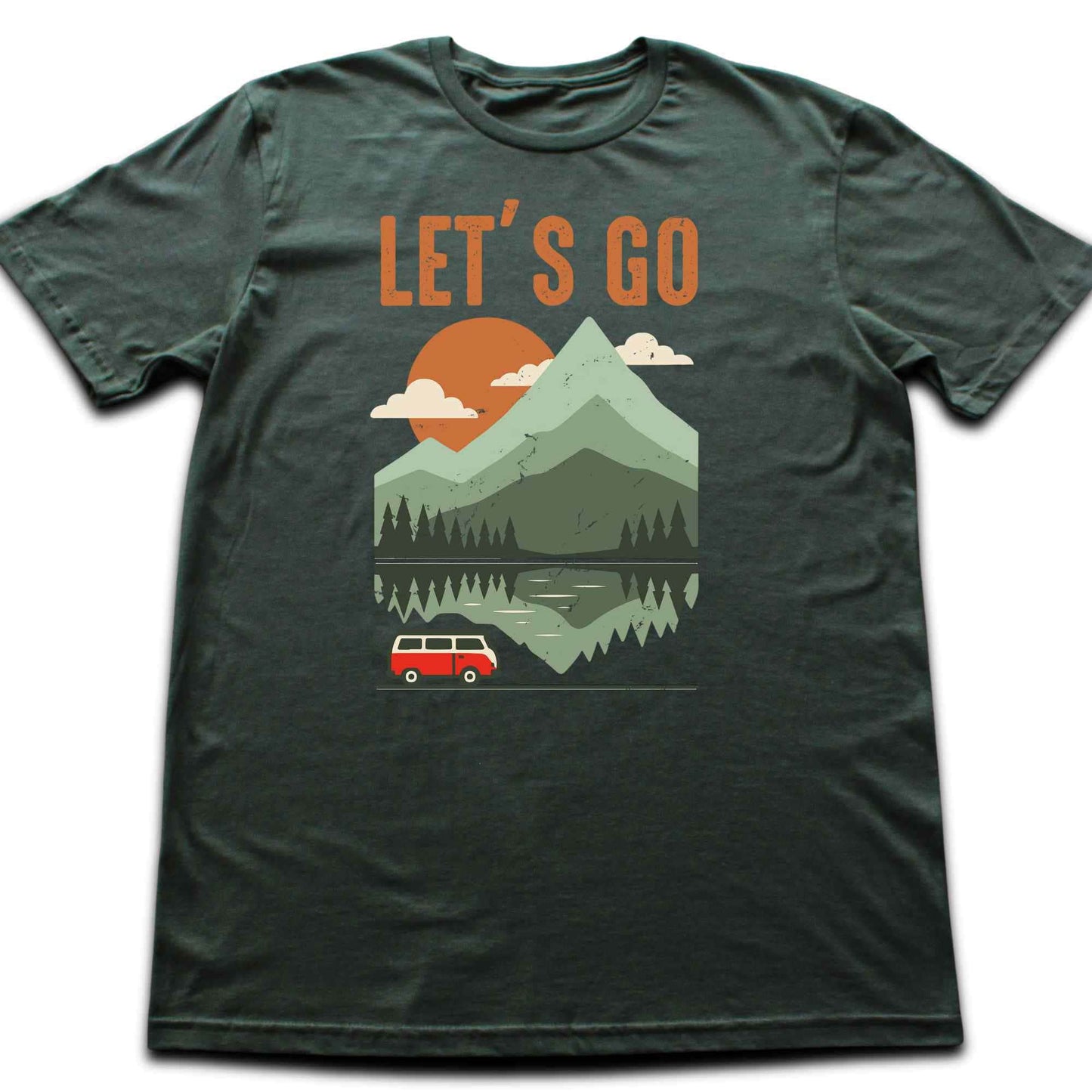 Let's Go Van Landscape T-shirt