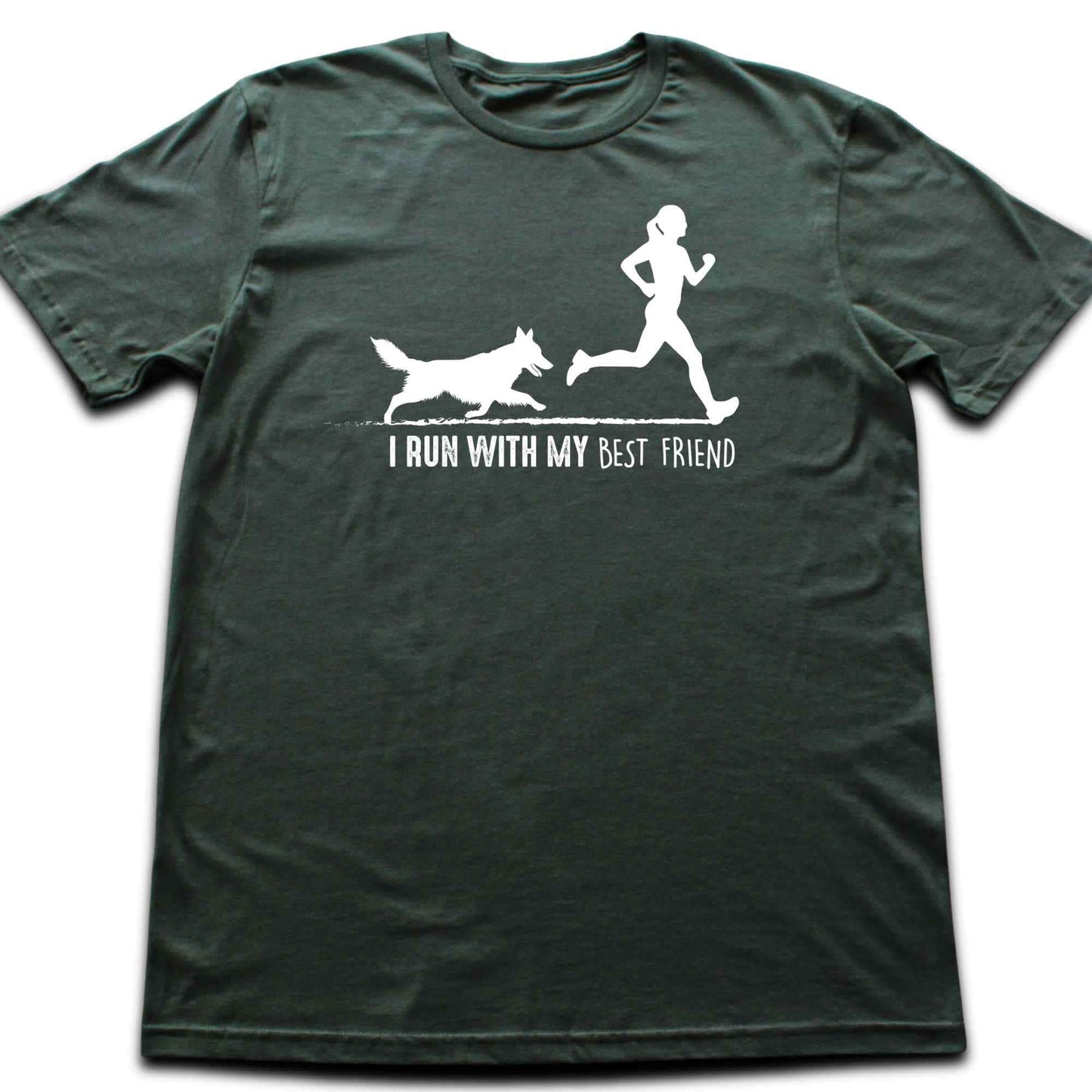 I Run With My Best Friend T-shirt