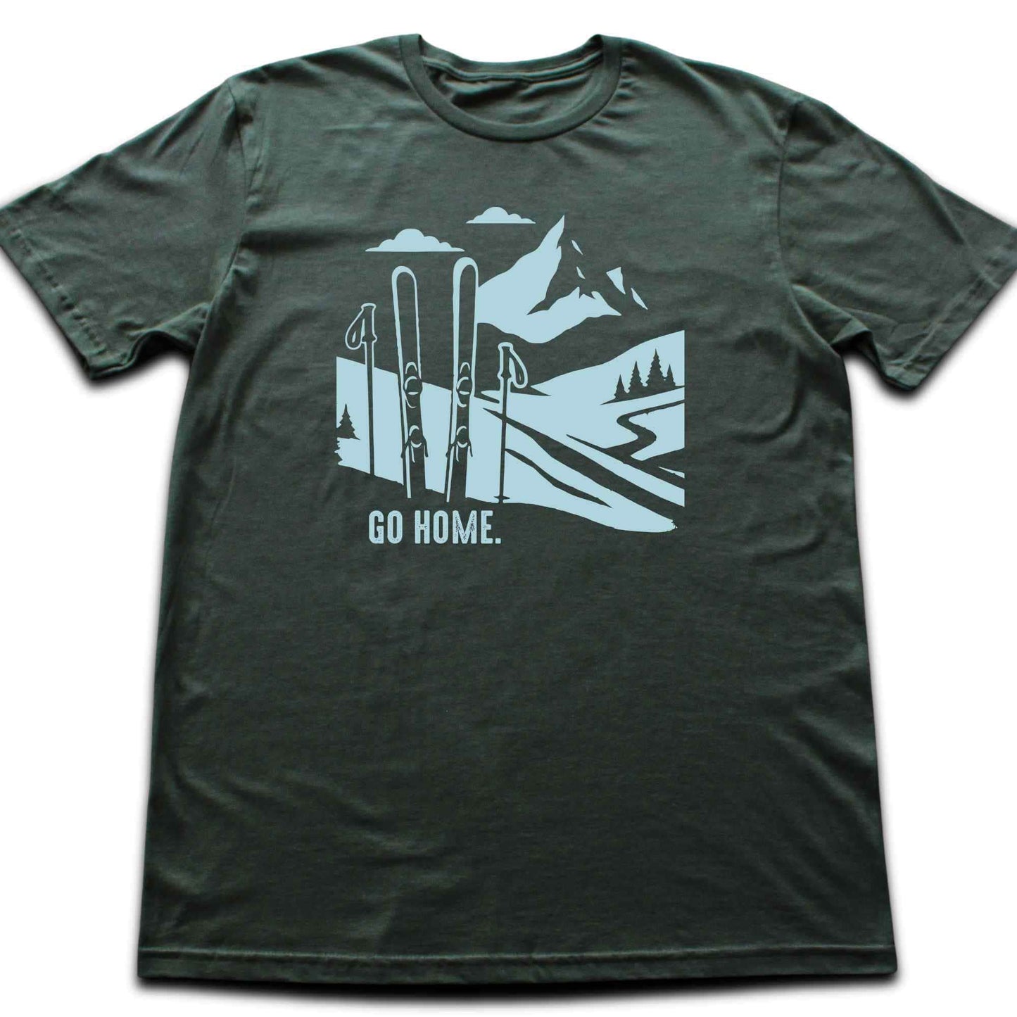 Go Home Ski T-shirt