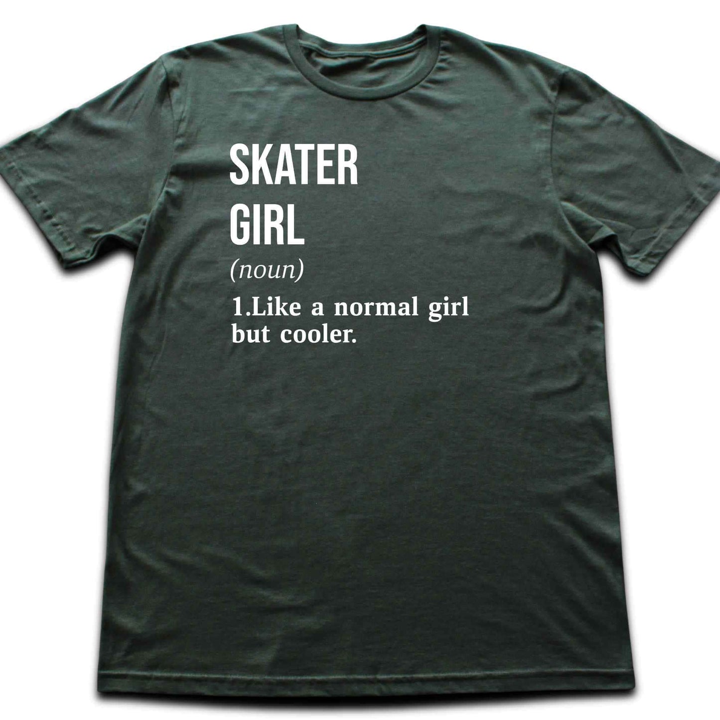 Skater Girl Definition T-shirt
