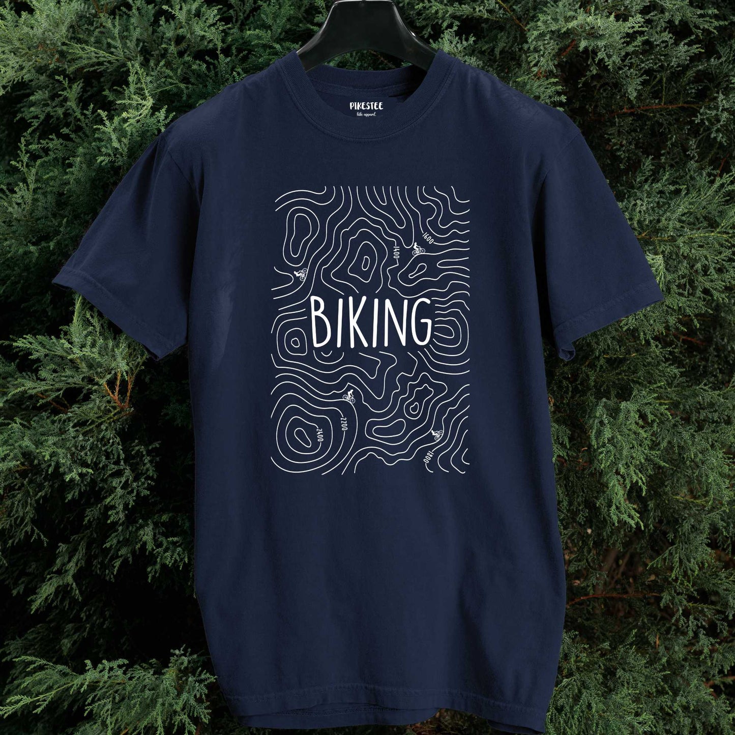 Biking Topography T-shirt
