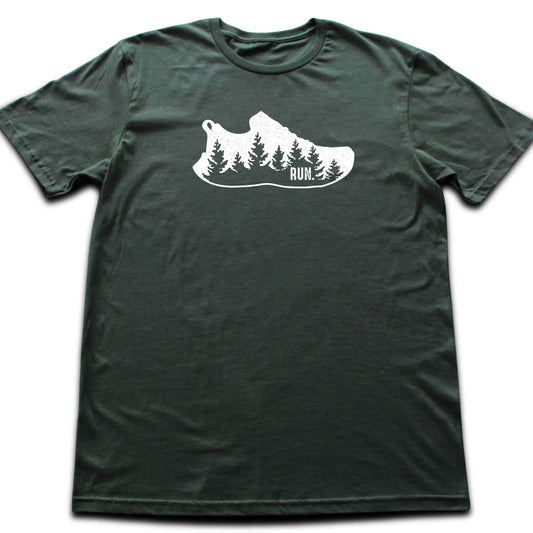 Running Shoes Forest T-shirt