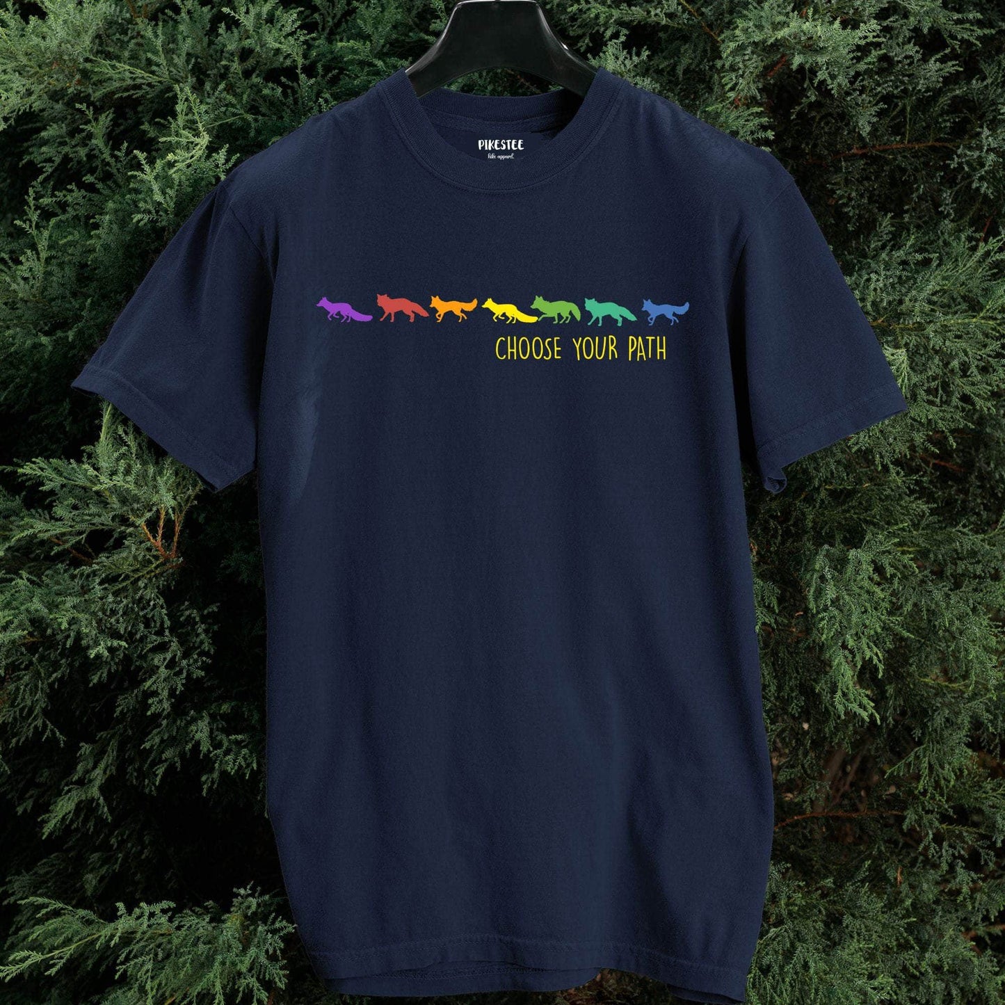 Choose Your Path Foxes T-shirt