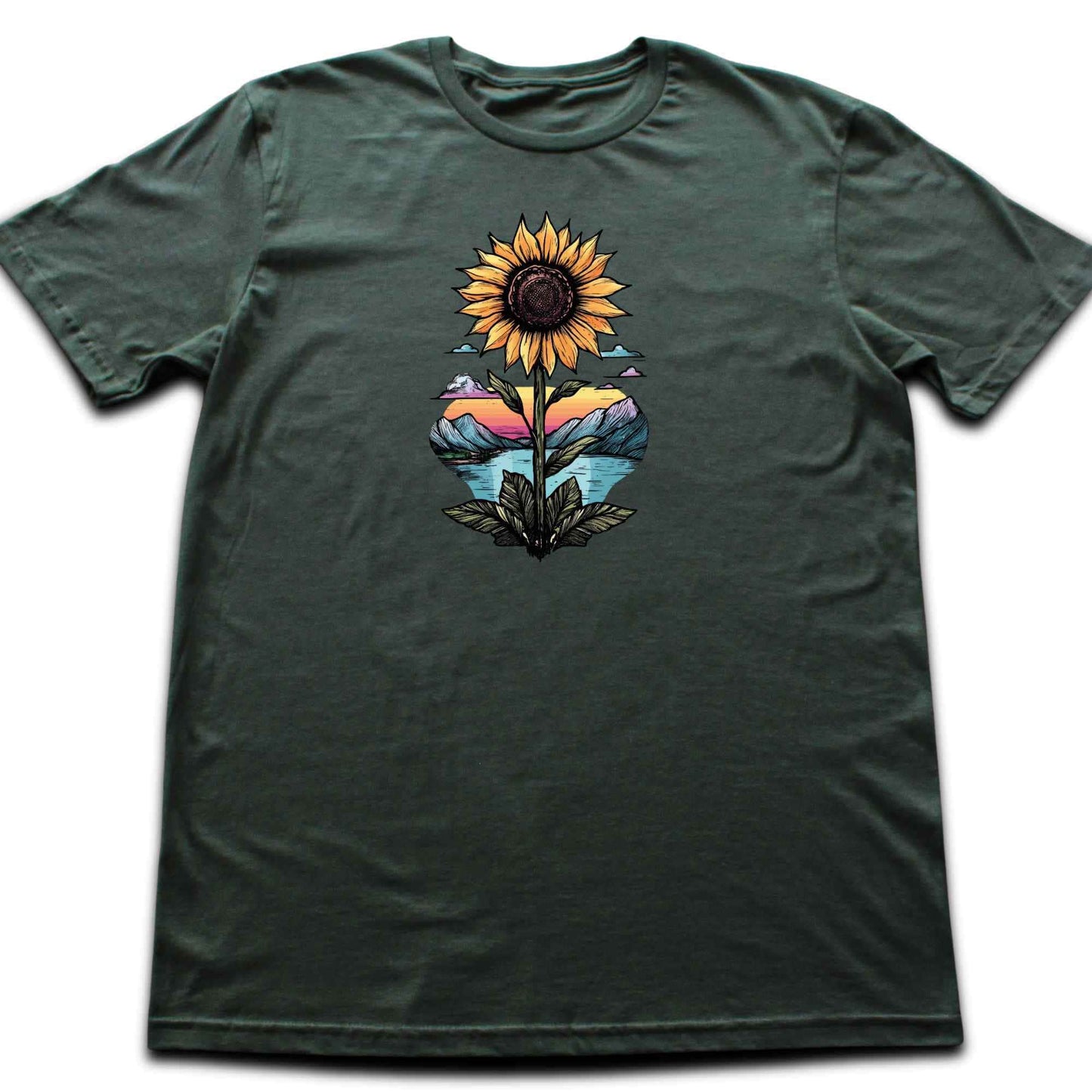 SunFlower Landscape T-shirt
