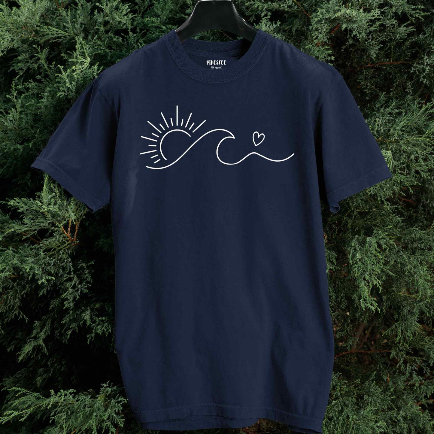 Sun Heart And Wave T-shirt